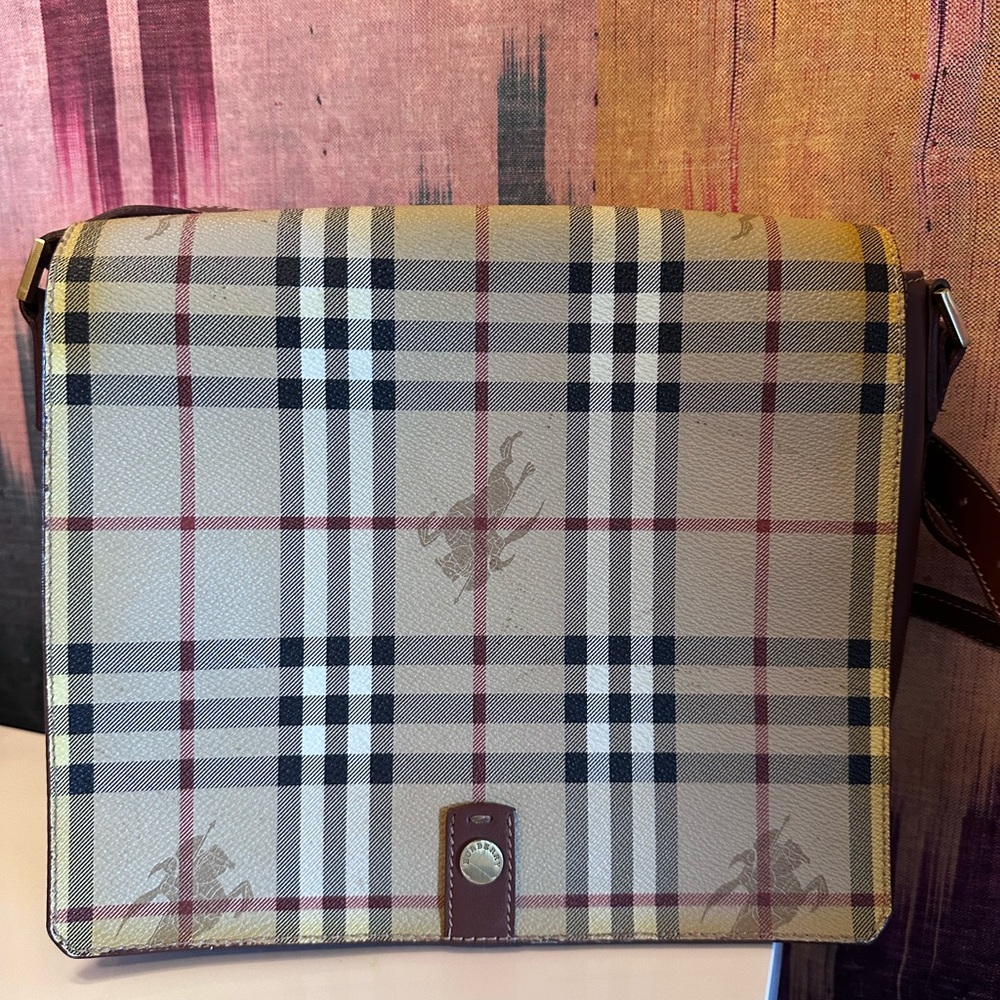 Burberry Vintage Messenger Bag